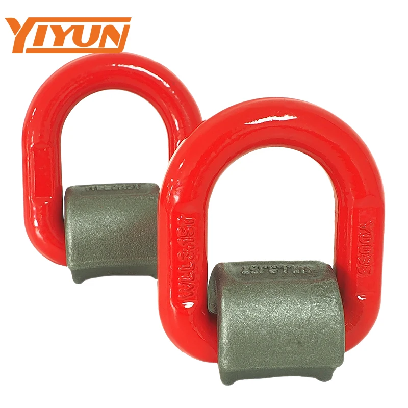 G80 Forged Alloy Steel D Ring with Wrap