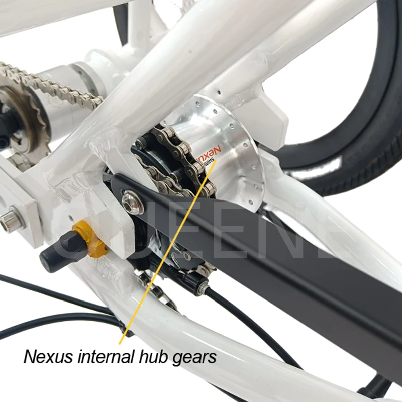 New Style Long Range Front Drive 48V 500W Battery Powered Electric Pedal Tricycle Electric 20inch Cargo Bike