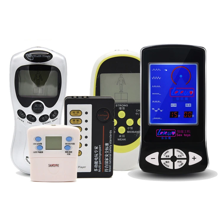 Массажер Цифровой терапевтический с электрошоком профессиональная игрушка для секса прибор увеличения пениса поставка