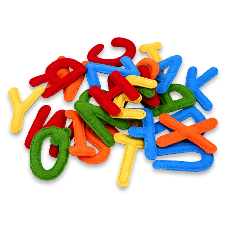 
Educational student crib felt craft toy alphabet for kids in home 