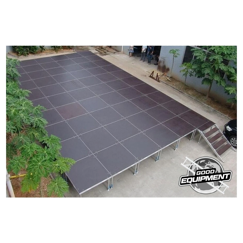 high quality passive concert portable podium frame floor  stage