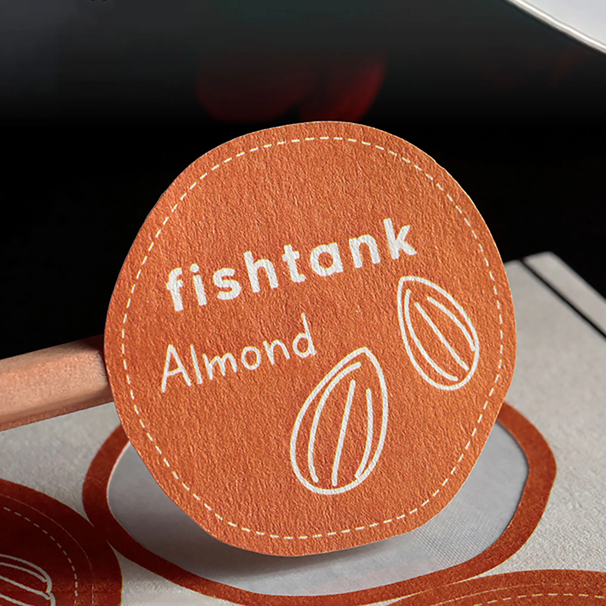 Customized embossed stickers waterproof self-adhesive label stickers