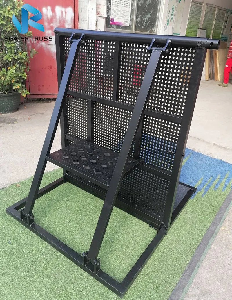 crash traffic barrier fence barrier with aluminum alloy material no rust