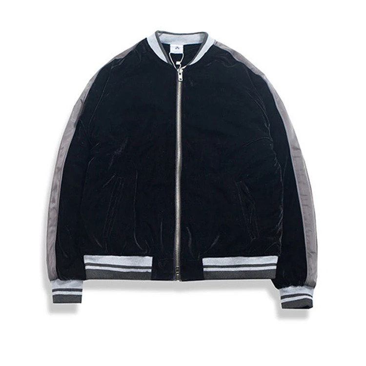 High Quality Mens Side Stripe Cotton Padded Jacket