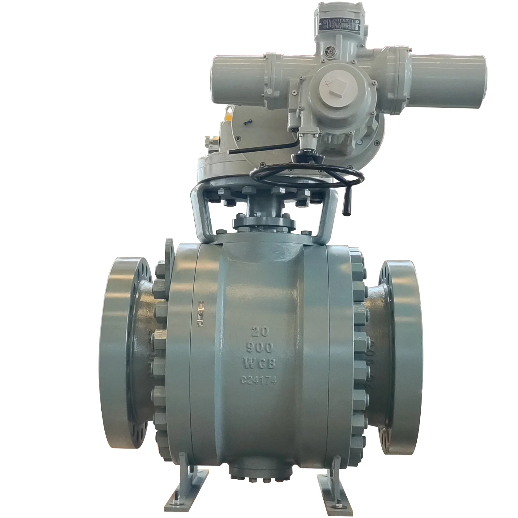 20 дюймов 900lb металлический сидящий износостойкий C-шаровой клапан API6D/API608/ASTM16.10/ASME16.4 сенсорный WCB шаровой из нержавеющей стали