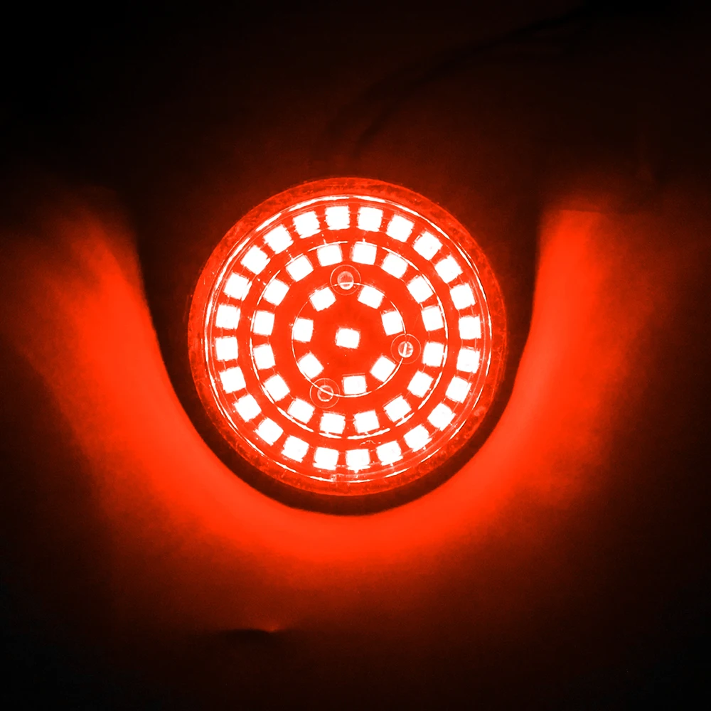 Rear Side Marker Tractor Light Led Filn Indication Metal Indicators Cable 1157 Strobe Led Turn Signal Lights 22mm