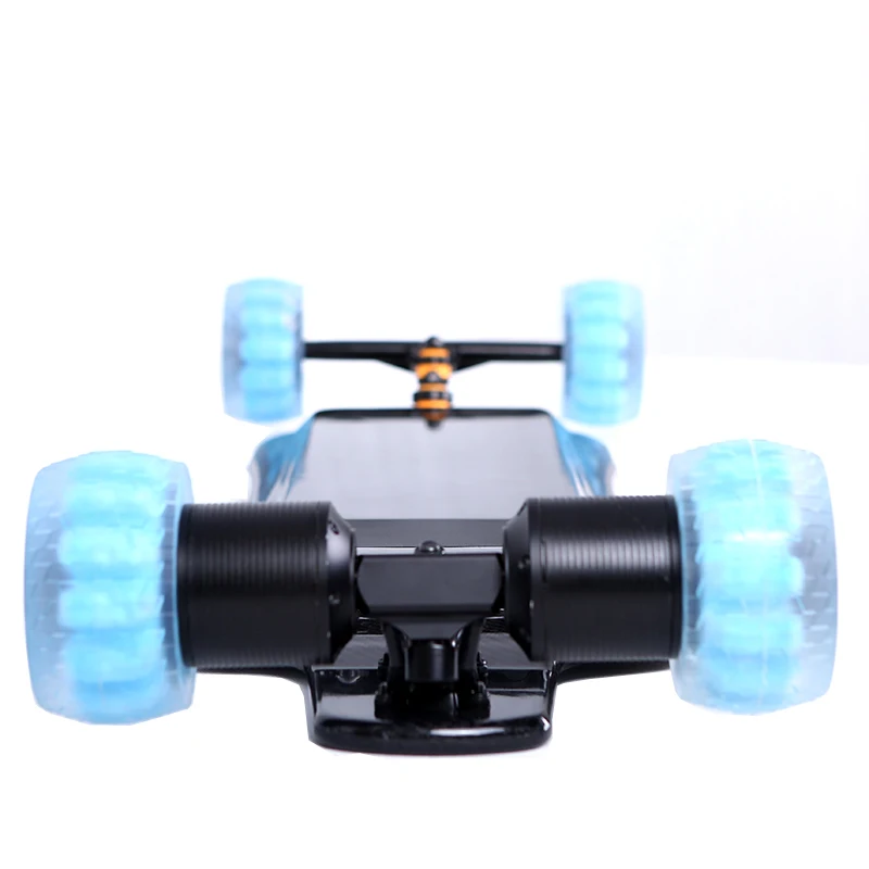 Hot sales All Terrains ELECTRIC SKATEBOARD with more durable carbon fiber deck loaded 150 KG