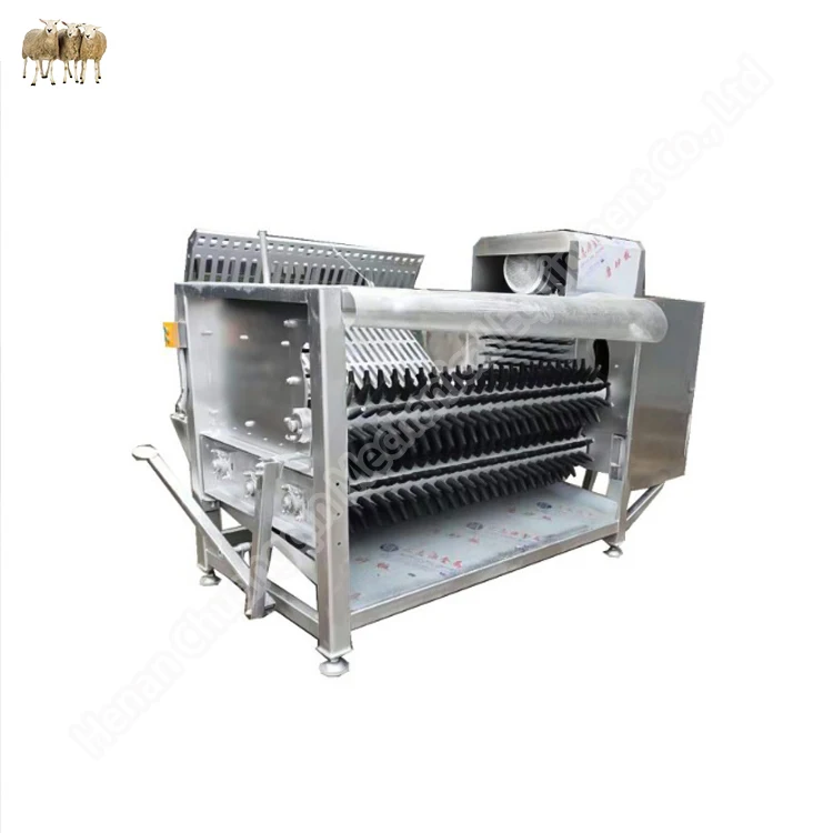 sheep slaughter line cow slaughtering plant goat dehair machine