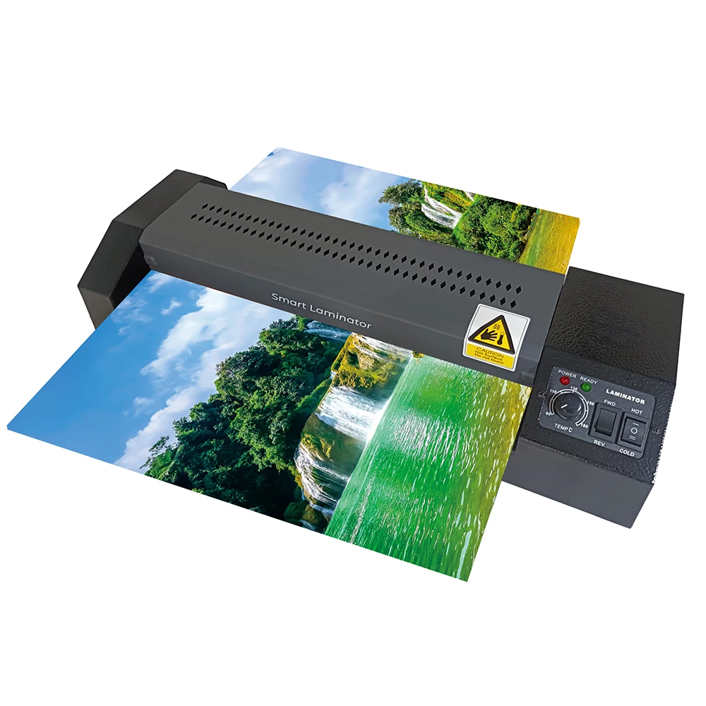 A3 Size Hot & Cold Desktop Photo Laminator Laminating Pouch Film Machine Black Color for A4 A5 A6 A2 Paper Sizes