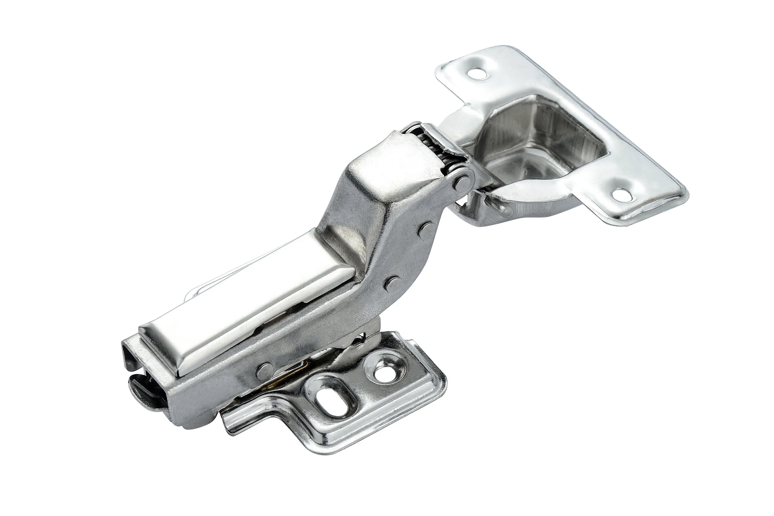 WEIZHIXING Stainless Steel 201 304 Middle Bend Pipe Hinge Hydraulic Cupboard Cabinet Hinge Door Concealed Bending Hinge