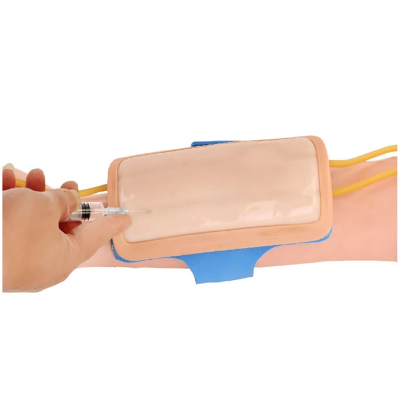 Wearable Venipuncture Training Fore Arm, I.V. Injection Practice Pad, Venipuncture Pad