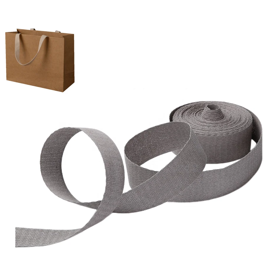 Paper Braided Ribbon Hot Sale Online Manufacturer Paper Webbing Ribbon For Box Handle