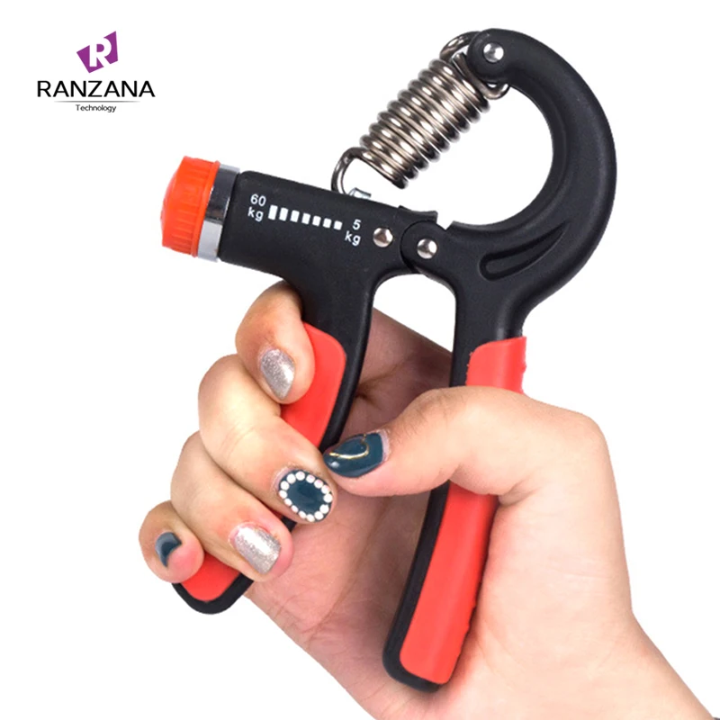 Adjustable Hand Grip Set Finger Forearm Strength Muscle Recovery Hand Gripper Exerciser Trainer