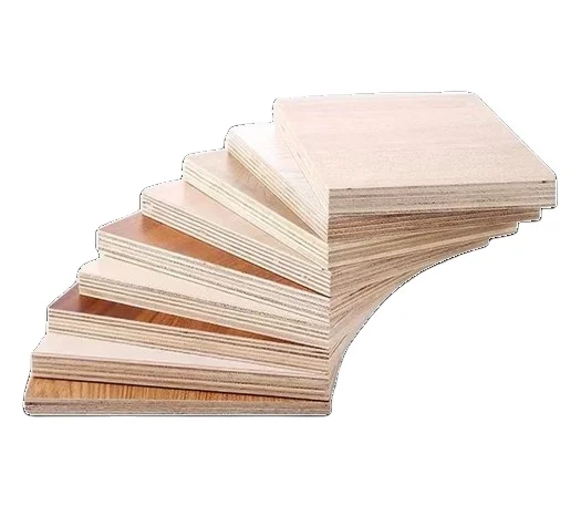 High Quality Commercial Modern Design Style Bintangor Face Veneer Wood Okume Eucalyptus WBP Glue Plywood 18mm Pine Melamine 12mm