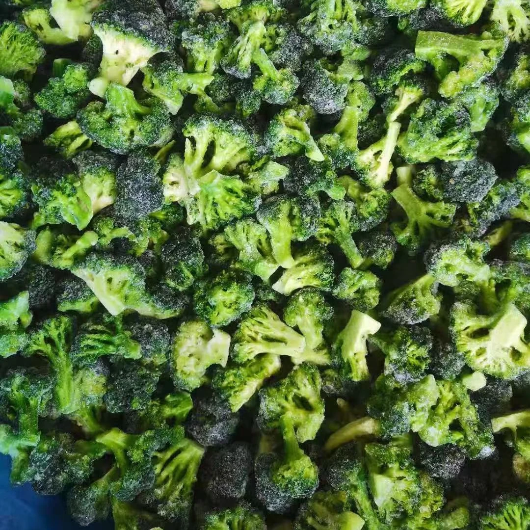 Factory customized different package bulk frozen green vegetables broccoli