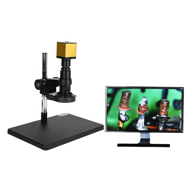 ultra-clear video electron microscope Magnifier SGO-200HBNX with camera video microscope