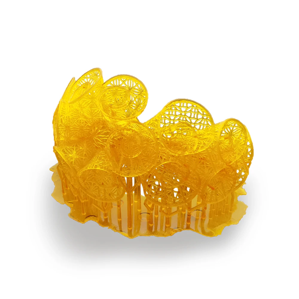 JAMG HE  Filigree Yellow Green Jewelry Castable Resin For 3D Printer 4k 6k 8k DLP LCD SLA Photopolymer Casting Resins