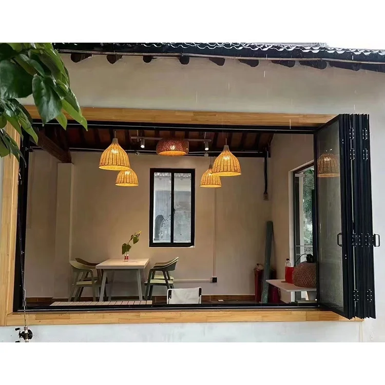 High quality folding glass windows,folding kitchen windows wholesale,folding windows manufacturers
