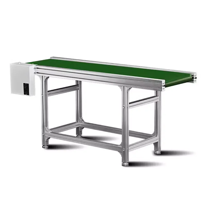 Новый тренд алюминиевый 4040 столешковый цепной конвейер pu конвейерная лента