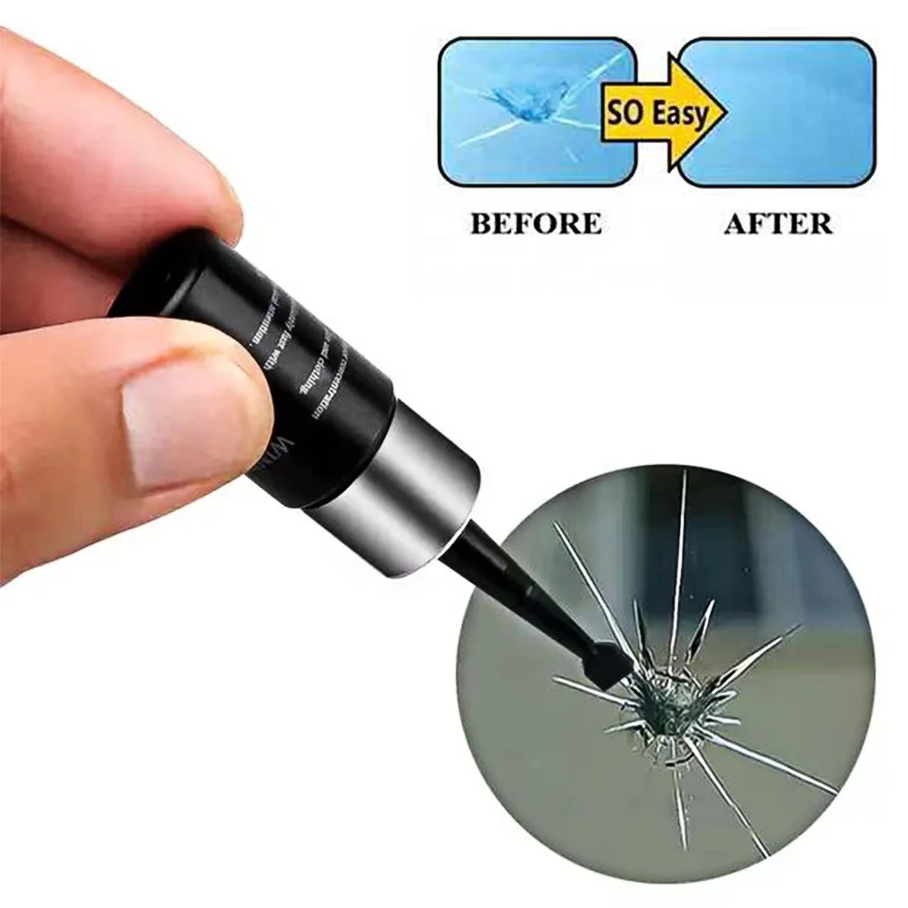 Полимерный Набор для ремонта лобового стекла автомобиля инструменты профессионального выпуска жидкость