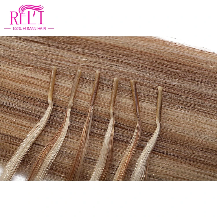 Высшее качество оптовая продажа человеческие волосы Remy предварительно скрепленные для наращивания itip/utip/vtip/наращивание волос с плоским кончиком