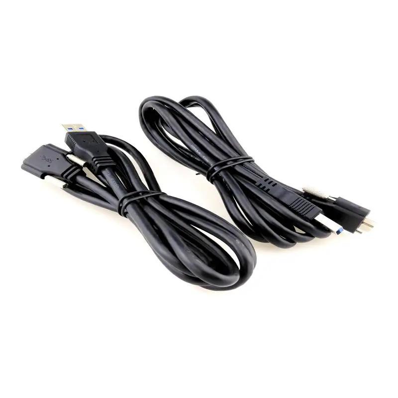 with Screw A Male to micro B USB 3.0 data  cable