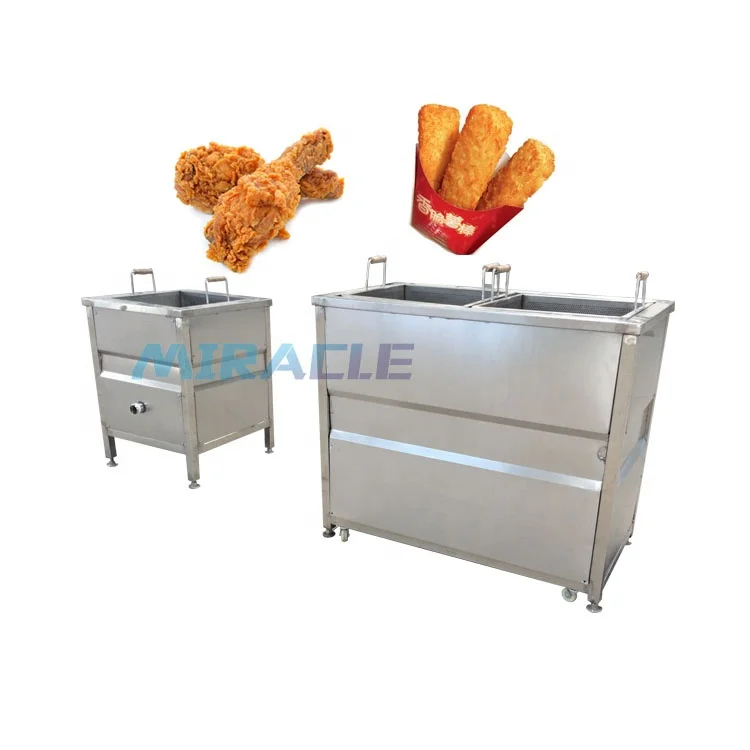 Temperature Control Deep Fryer Basket Type Small Frying Machine for Fried Chips