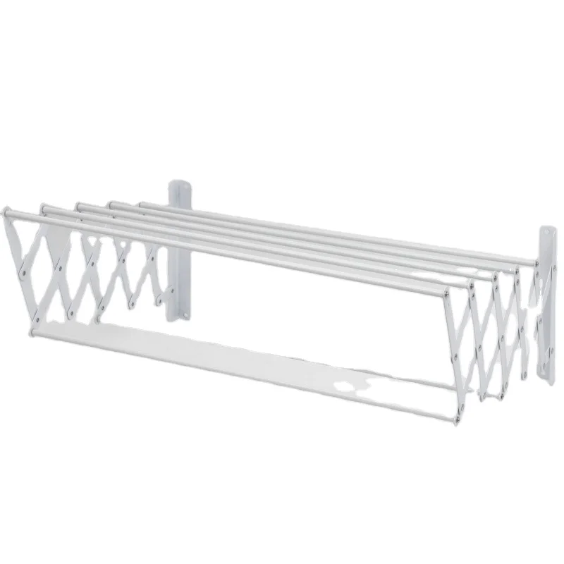 Cheap stainless steel Foldable Clothes Drying Rack Multi-fuctional Metal Hanger
