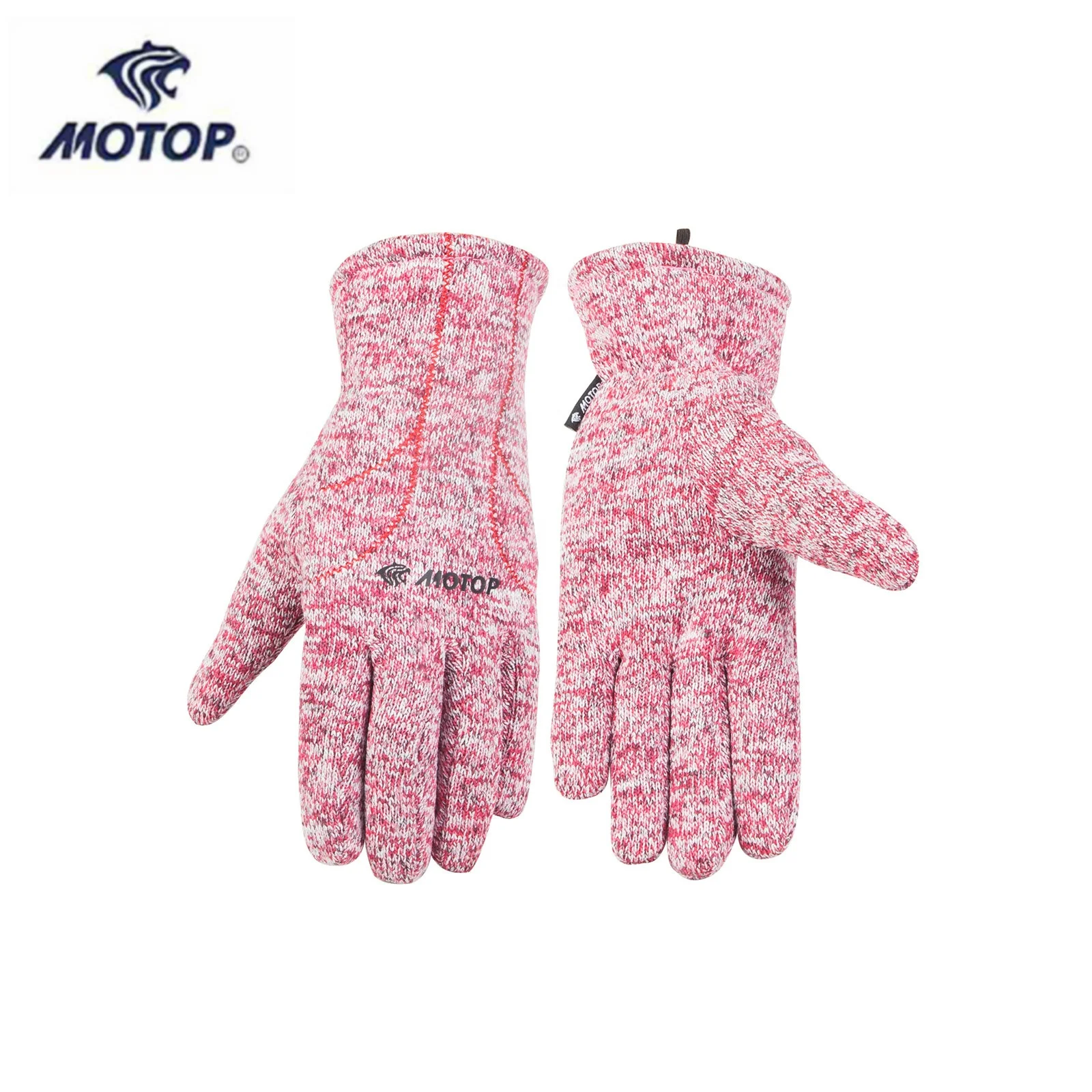 Спортивная удобная мягкая флисовая Теплая Зимняя перчатка с логотипом на заказ для скалолазания, женские походные перчатки