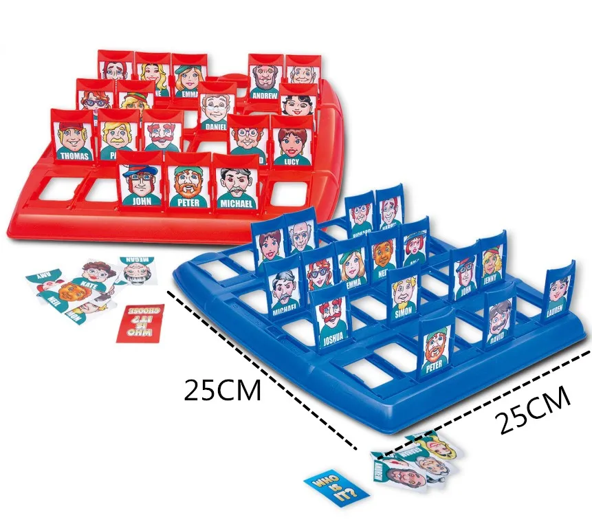 2023 Hot sell guess who is it toy interactive game tabletop game funny board games for children
