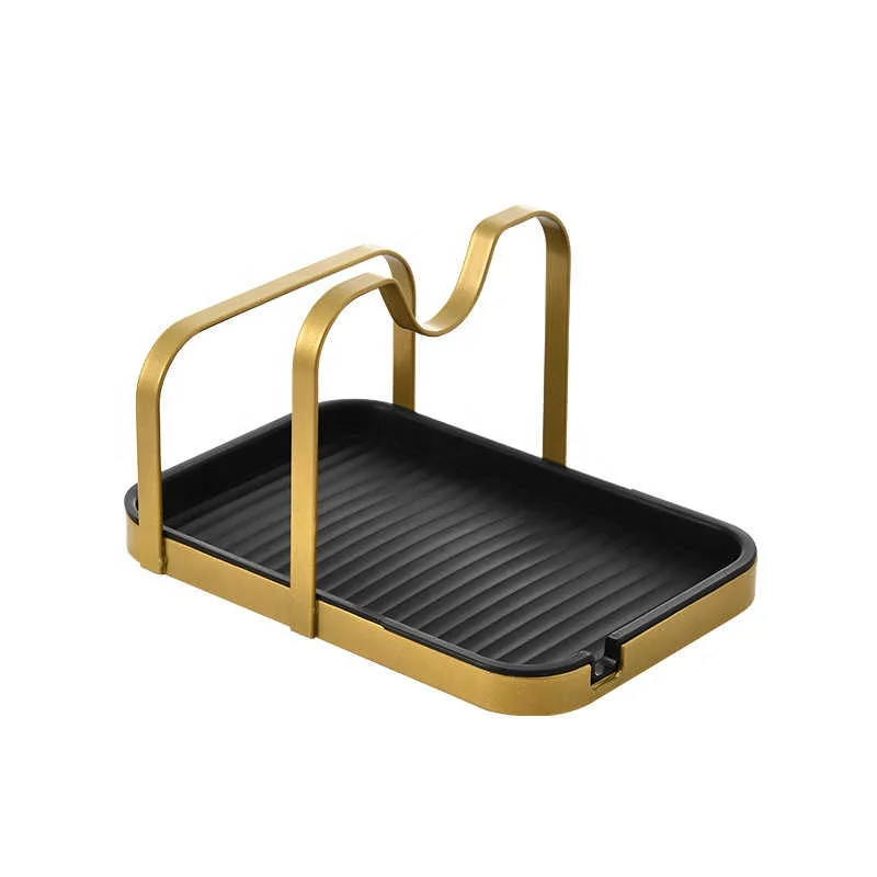Home Kitchen Pot Lid Rack Desktop Removable Pot Lid Spoon Spatula Shelf Storage God Spatula Rack Exquisite