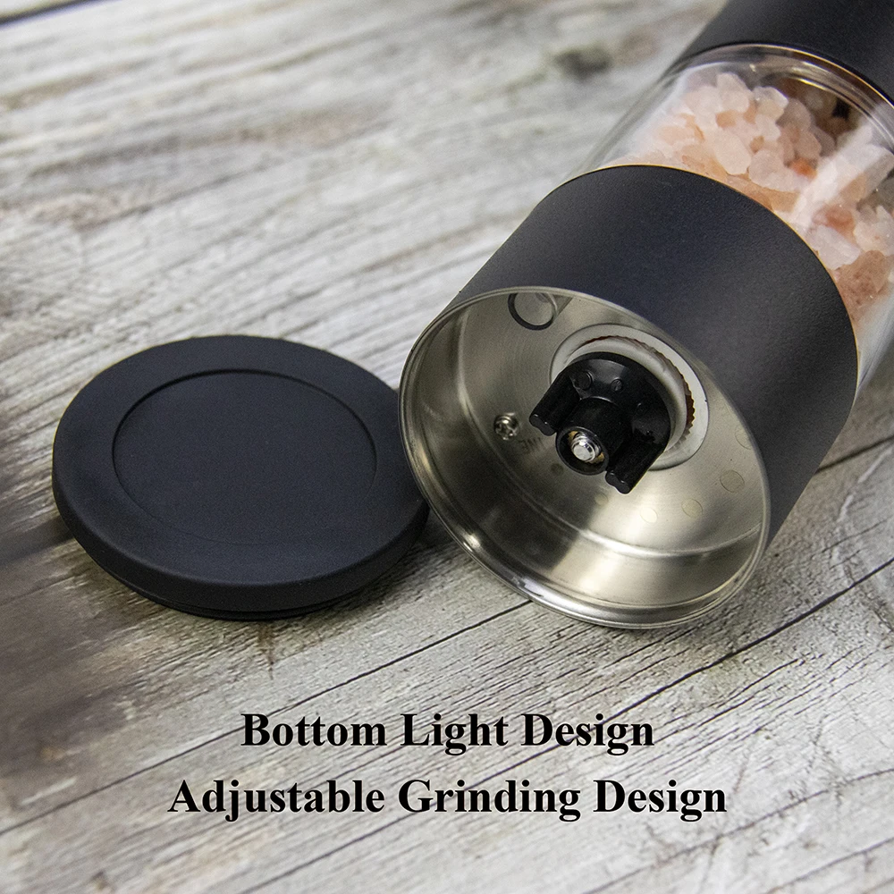Manufacturer Direct Premium Electric Salt and Pepper Mills Set Pepper Grinder Mill