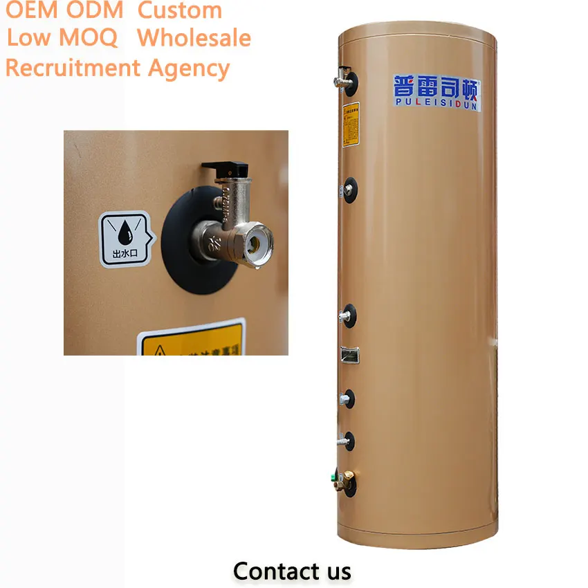 Wholesale Custom ODM OEM Supplier Hot Pressurized Residential Home Hotel Low MOQ Cheap APP Air powered hot water solar heating