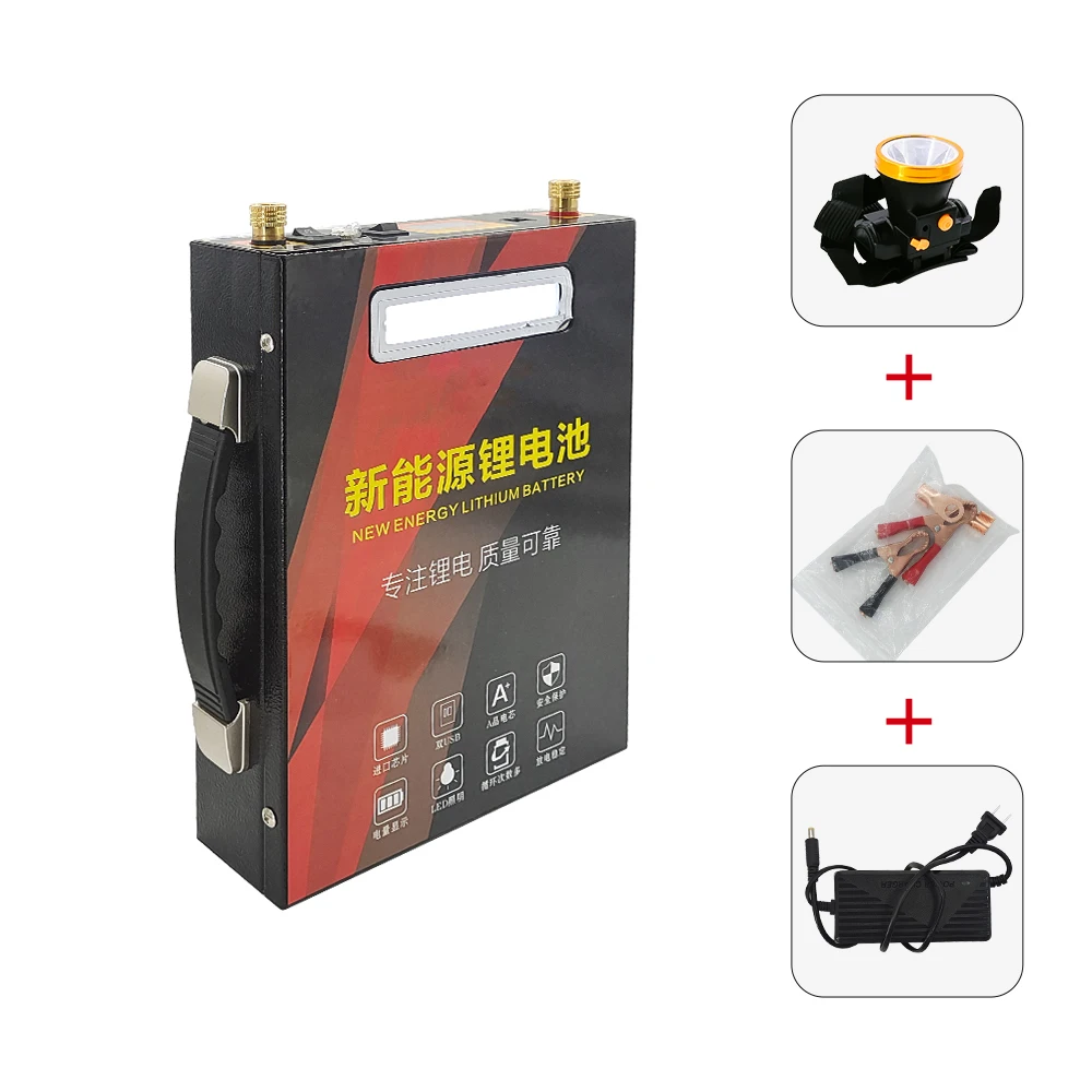 Аккумуляторная батарея 12V 24V 48V 15AH 20AH 40AH 60AH 80AH 100AH 150AH Lifepo4 литиево-ионные батареи элементы резервного источника питания