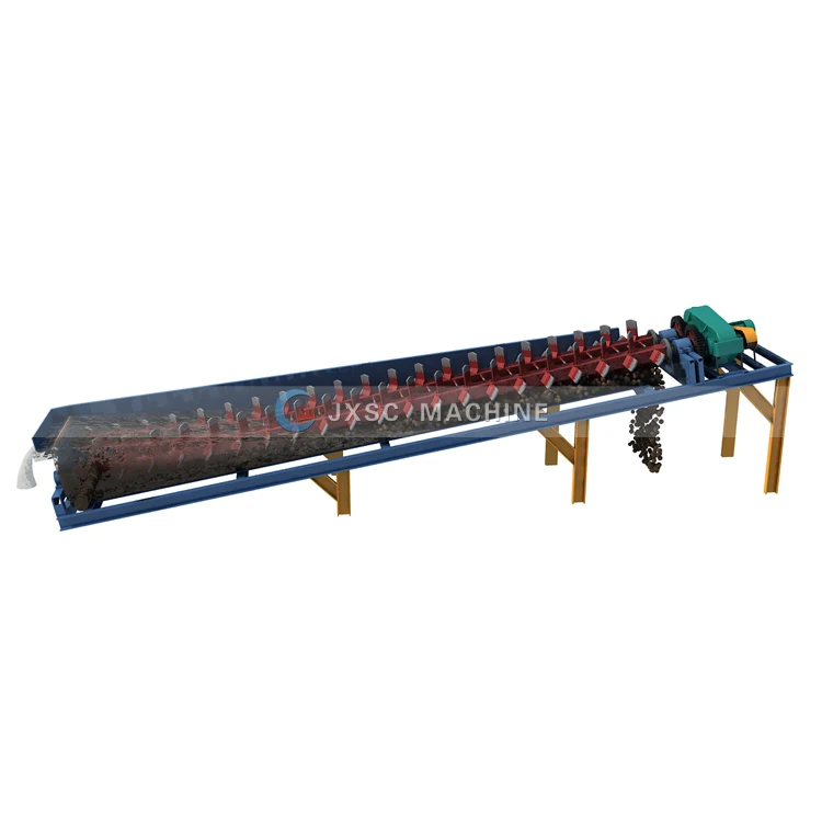 Clay Sand Gold Washing Plant Gravel Classifier Spiral Log Washer to Clean Heavy Clay