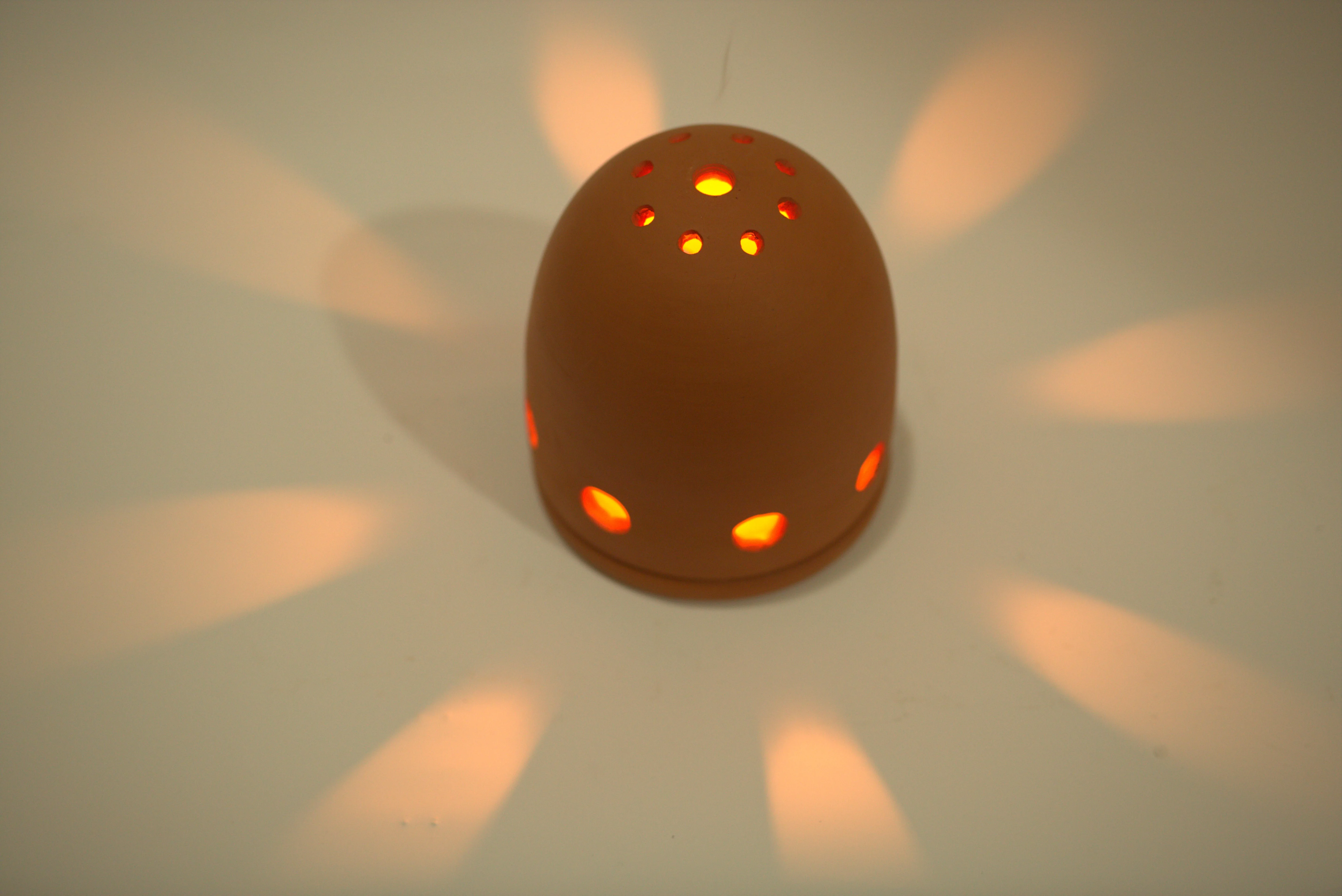 Primary color series, Double layer Candle Heater, Mini Stove, Type A