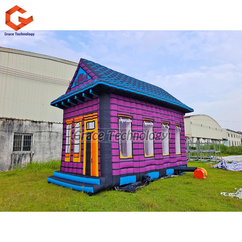 Giant LED Lighting Inflatable Club House Wedding Inflatable Bar Booth Tent for Party Event