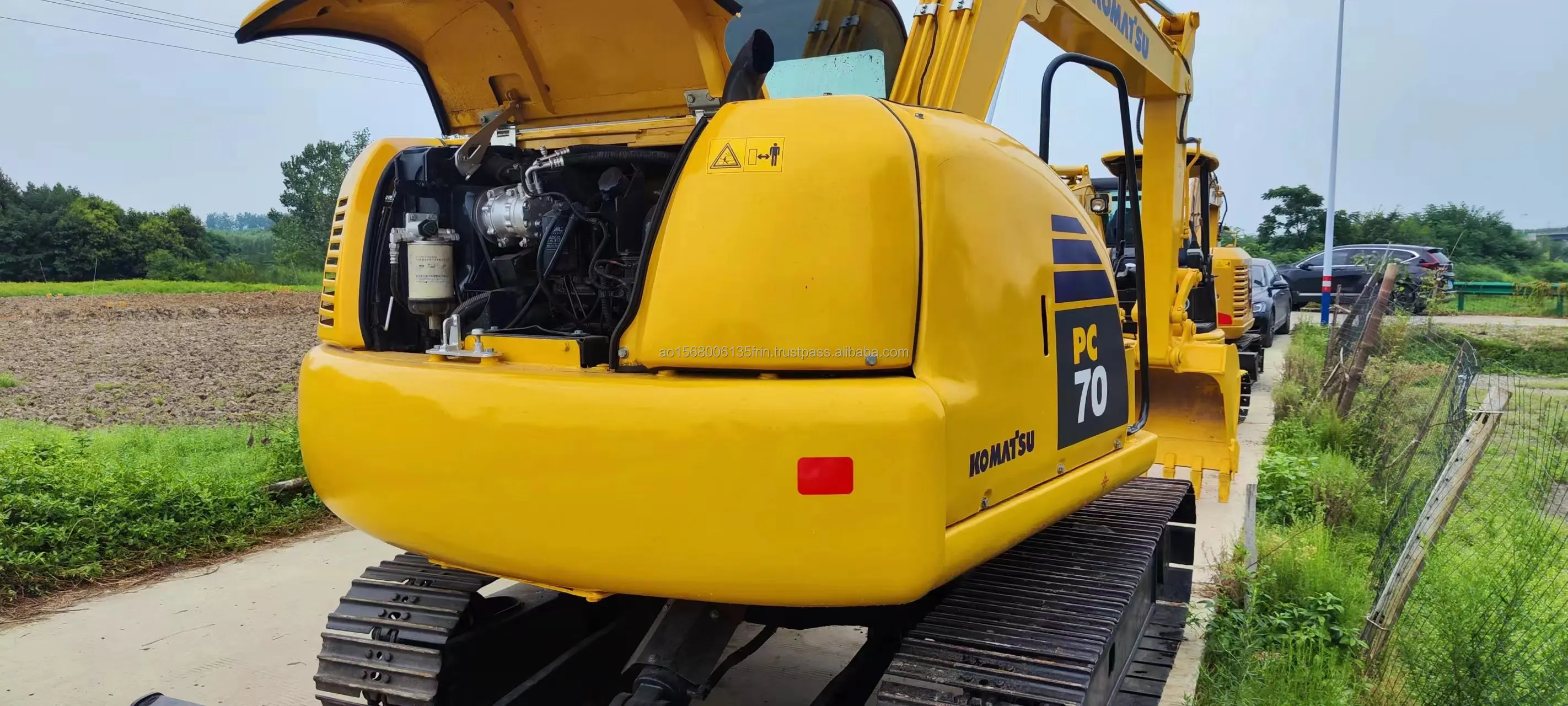 100% original Japan imported used komatsu pc 70-8 excavator second hand /CAT 306D 313D/SANY 75 95/Volvo 140 210 240