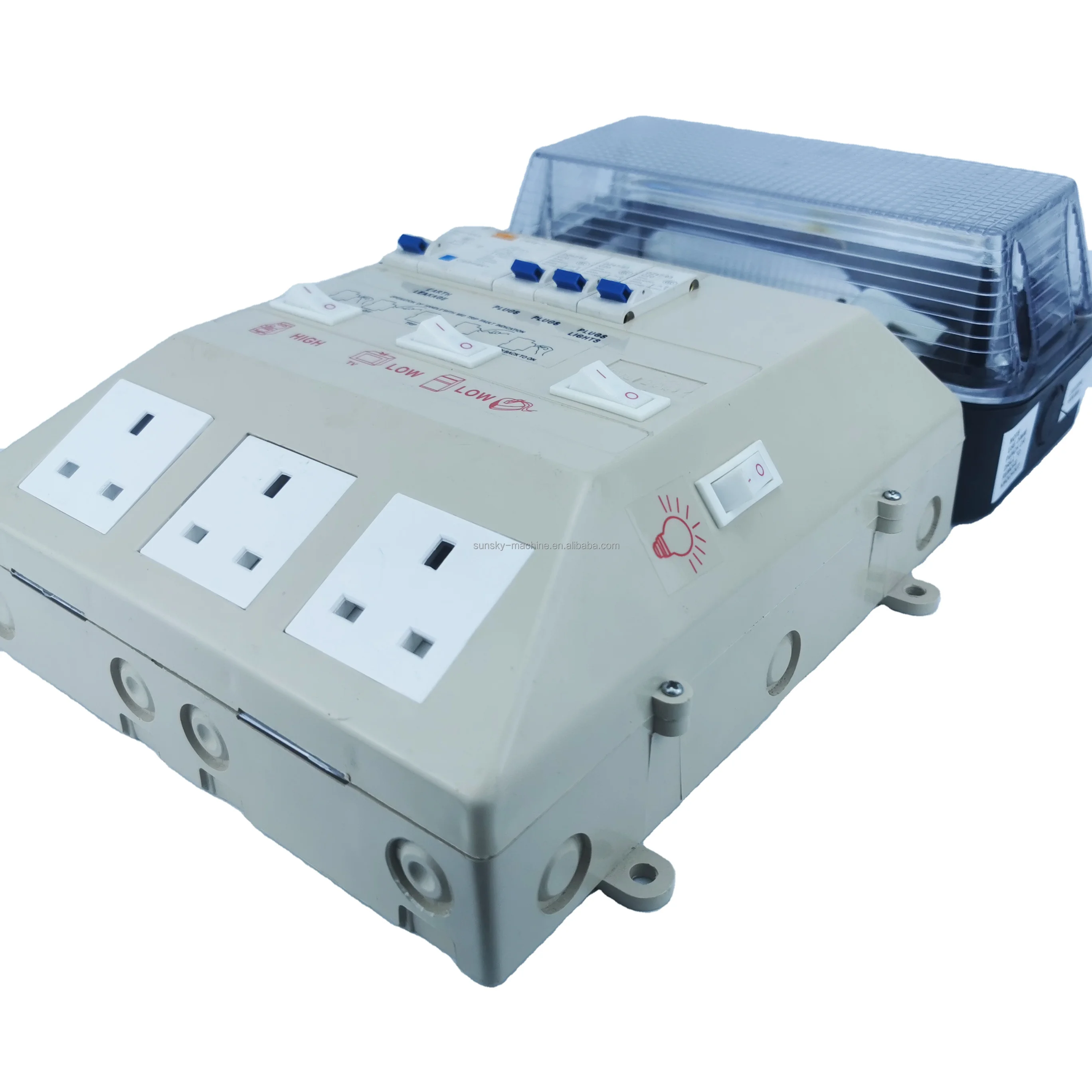 Zambia SMALL POWER  READY BOARD WITH LED LIGHT AND SOCKETS