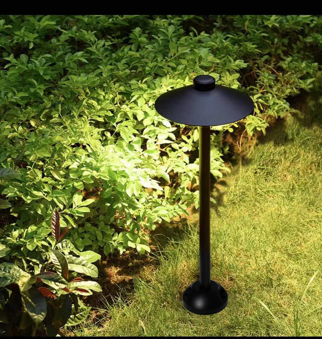 Outdoor 7W 110V Can Change Spike Model Decorative Pathway Lawn Lamps LED Bollard Light