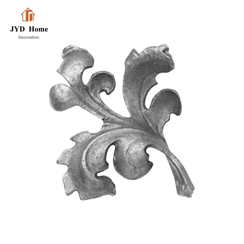 Ornamental Cast Steel Leaves for Gate Fence Window Wholesale