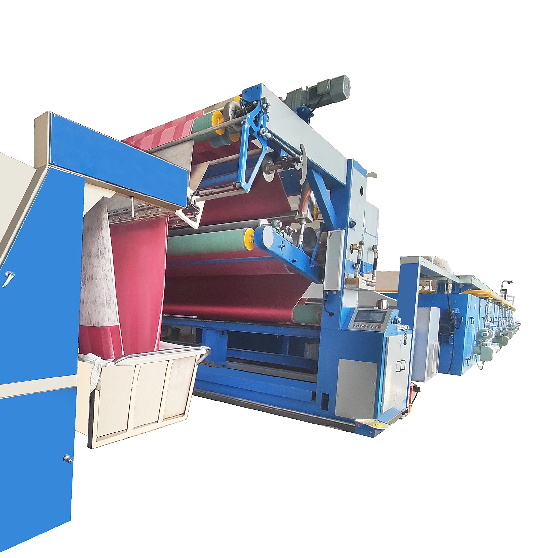 Youneng YC-C02 Stenter Frame Textile Finishing Machines for Polyester fabrics.