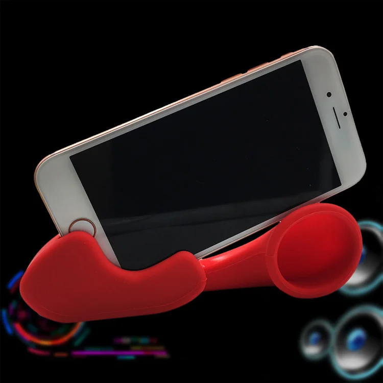 Universal phone accessories pipe shape cell phone amplifier,Pure silicone phone speaker,Cell phone sound amplifier