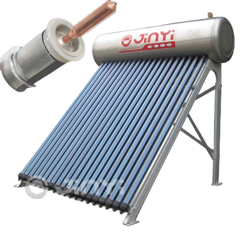 Split Pressure Heat Pipe Solar Water Heater for Low Temperature Resistance