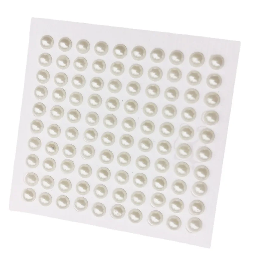 Pearl jewelry sticker Diy Gifts Rice White Pearl  Decorative Materials Stationery Beautiful Stickers Wide range of use
