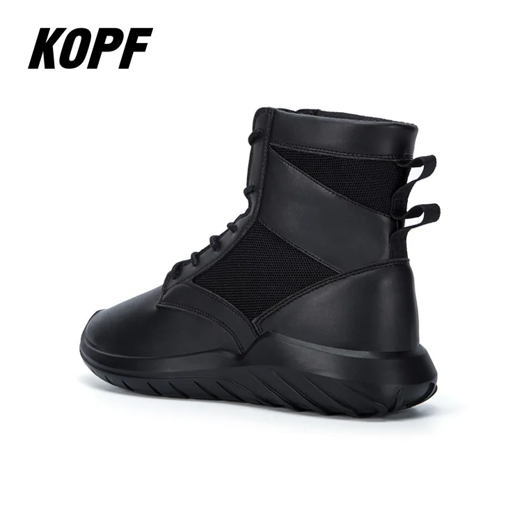 Новинка 2021, брендовая обувь, высокие ботинки, черные тактические ботинки, модная мужская обувь, боевые ботинки