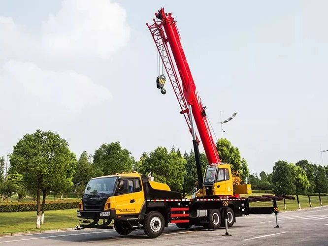 Chinese Hoist Machine Sanyi 16ton STC160 Truck Crane