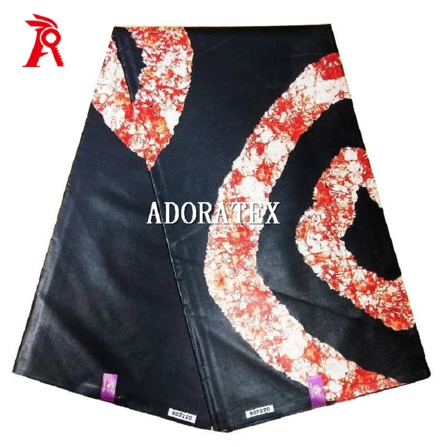 Горячая Распродажа, ткань из полиэстера с Африканским принтом, двухсторонняя восковая ткань с принтом