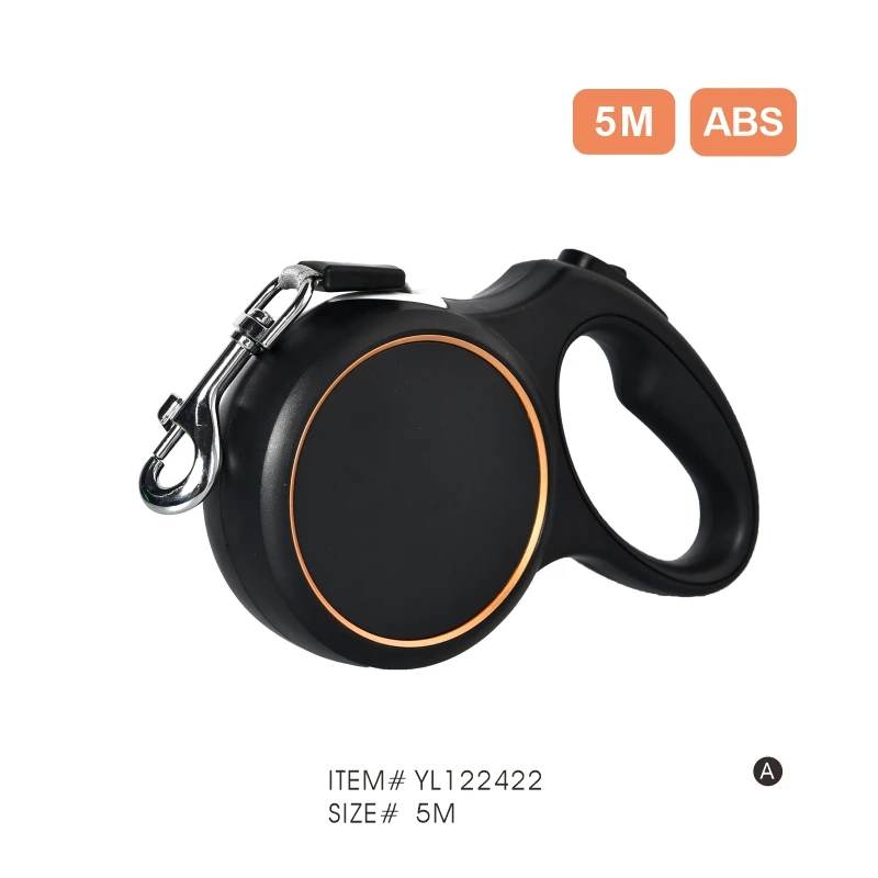 Сверхмощный поводок для собак с одной кнопкой и блокировкой, 360, Выдвижной Поводок для собак без спутывания