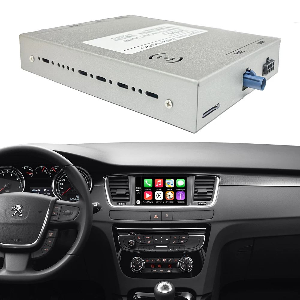 Беспроводная система Carplay MRN/SMEG для Citroen C1 C3 C4 C5 2013-2016 7-дюймовый экран